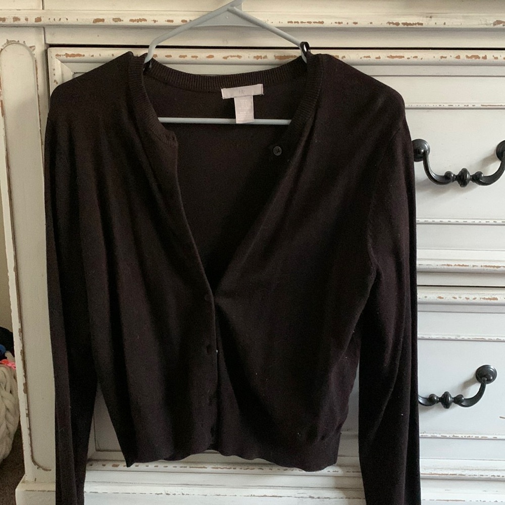 Cropped cardigan
